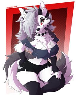 loona_(helluva_boss), hellaverse, helluva_boss, mythology, leo-wolf