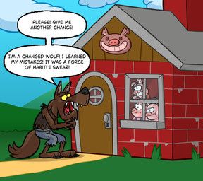 big_bad_wolf, fairy_tales, the_three_little_pigs, crispytoastyt, 3_fingers