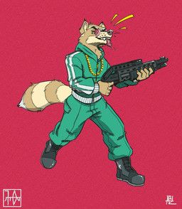 mawkvlt, anthro, boots, chain, clothing