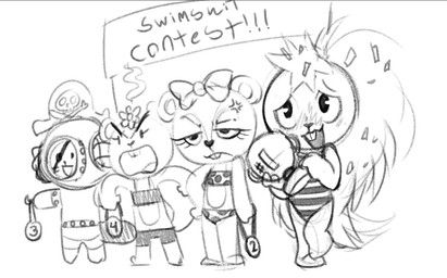 flaky_(htf), giggles_(htf), petunia_(htf), russell_(htf), happy_tree_friends
