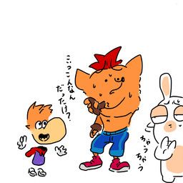 crash_bandicoot, rayman, activision, crash_bandicoot_(series), raving_rabbids