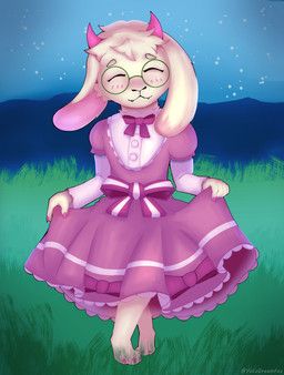 ralsei, deltarune, undertale_(series), yolodreamfox, 2_horns