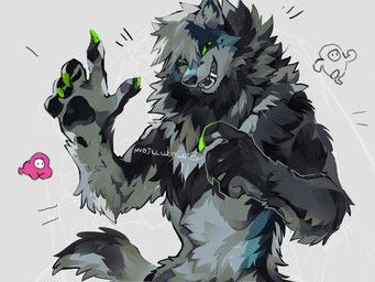fall_guys, wintom, 5_fingers, anthro, black_body