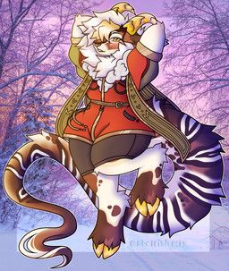 caden_(huf13), starfishsharky, anthro, blonde_hair, bottomwear
