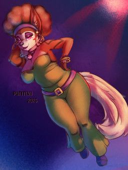 flare_melune, nintendo, pokemon, purrr-evil, afro