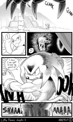 knuckles_the_echidna, metal_sonic, sega, sonic_the_hedgehog_(series), krazyelf