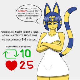 ankha_(animal_crossing), animal_crossing, egyptian_mythology, middle_eastern_mythology, mythology