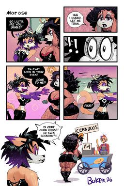 laura_derose, lilith_(boker), boker, alternative_fashion, annoyed