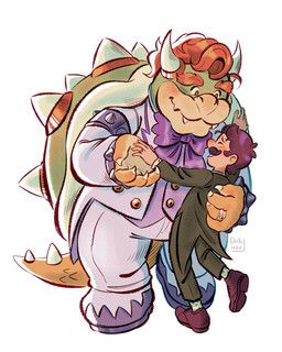 bowser, luigi, mario_bros, nintendo, didy414
