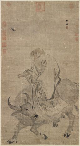 laozi, taoism, zhang_lu, 2_horns, ambiguous_feral