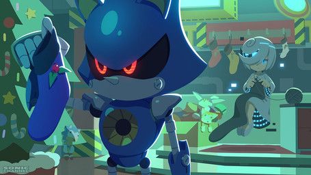 big_the_cat, classic_sonic, knuckles_the_echidna, metal_sonic, sage_(sonic)