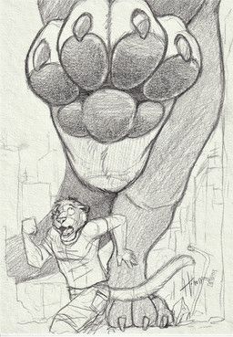 hufnaar, anthro, bottomwear, claws, clothed