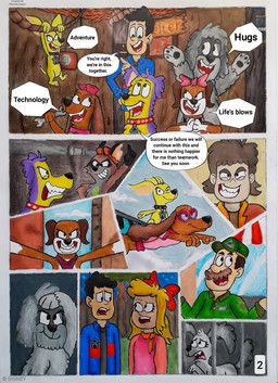 adrian_radcliffe, cookie_(pound_puppies), fan_character, lucky_(pound_puppies), marcos_(pound_puppies)