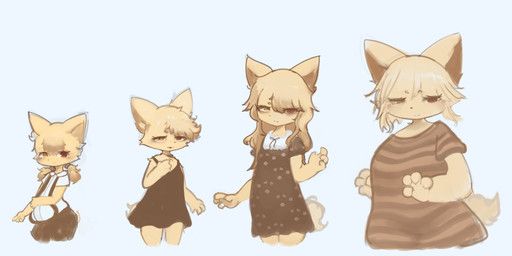 hazuki_mikami_(hasukii), herba_(hasukii), hasukii, 4_fingers, adolescent