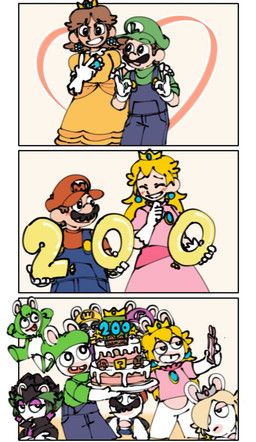 bwaluigi, bwario, edge_(mario_plus_rabbids), luigi, mario