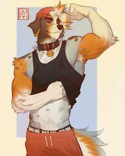 ekzonzz, 2026, anthro, arm_tuft, armpit_hair