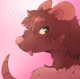 ambiguous_gender, anthro, glistening, glistening_eyes, heart_symbol