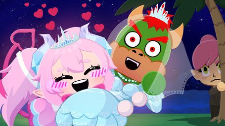 bowser, chibidoki, mamadoki, mario_bros, nintendo