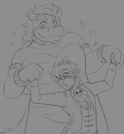 bowser, fan_character, prince_phoenix_lamorte, mario_bros, nintendo