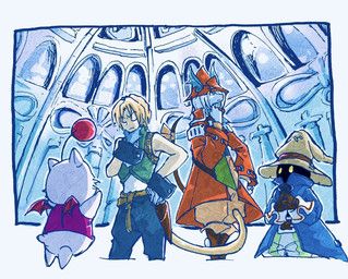 freya_crescent, vivi_ornitier, zidane_tribal, final_fantasy, final_fantasy_ix