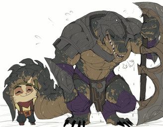 renekton, teemo_(lol), league_of_legends, riot_games, tencent