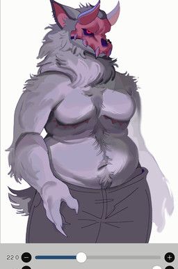 grendel_(wolfertinger), mythology, wolfertinger, 2_horns, anthro