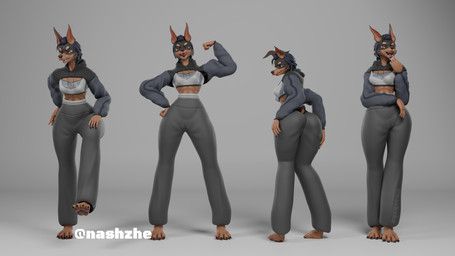 canid, canine, canis, curvy_figure, dobermann