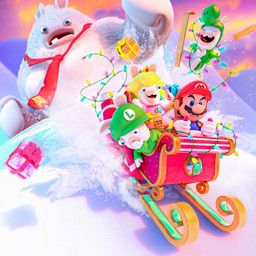 mario, rabbid_kong, rabbid_luigi, rabbid_peach, rabbid_yoshi
