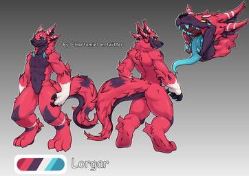 lorgar_(ceti'), hartomiel, 4_ears, abs, anthro