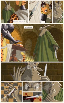 kurlan_(last_fables), lieren_(last_fables), hiverdose, anthro, armor