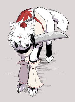 momiji_inubashiri, touhou, min.k, ambiguous_feral, ambiguous_gender
