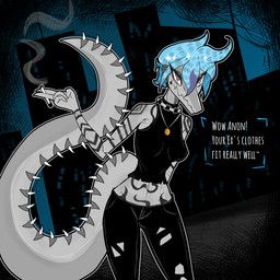 nick_(gvh), goodbye_volcano_high, ko_op_(game_developer), gothgator0, alternate_costume