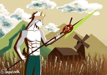 walter_(gingastella), gingastella, anthro, antlers, horn