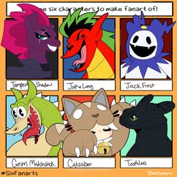 grim_matchstick, jake_long, tempest_shadow_(mlp), toothless, american_dragon:_jake_long
