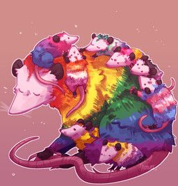 amirul, age_difference, ambiguous_gender, american_opossum, bisexual_pride_colors