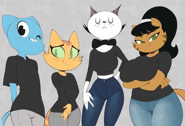 fran_(litterbox_comics), mother_puss, mrs._katswell, nicole_watterson, cartoon_network