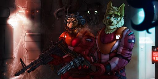 emarcanine, redfuzzy, fantastic, nintendo, pokemon