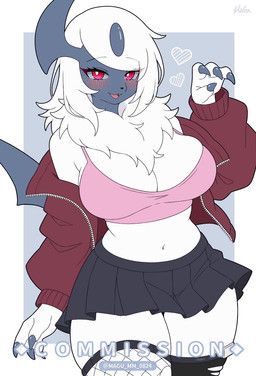 nintendo, pokemon, magu_mm_0824, 4_fingers, absol