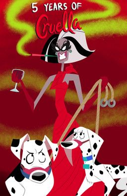 cruella_de_vil, delilah_(101_dalmatians), doug_(101_dalmatians), 101_dalmatian_street, 101_dalmatians