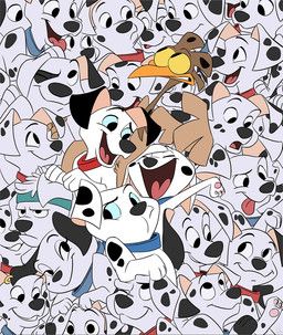 cadpig, dipstick_(101_dalmatians), lucky_(101_dalmatians), patch_(101_dalmatians), rolly_(101_dalmatians)