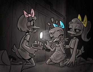 june_duck, may_duck, webby_vanderquack, disney, ducktales