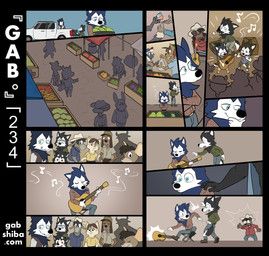 bau_husky, blau_husky, bort_(gabshiba), gab_(comic), gabshiba