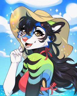 erika_(trashcat14), crydogg, 5_fingers, anthro, arm_tuft