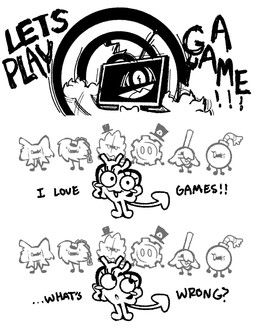 charlie_morningstar, cherri_bomb_(hazbin_hotel), niffty_(hazbin_hotel), sir_pentious_(hazbin_hotel), vaggi_(hazbin_hotel)