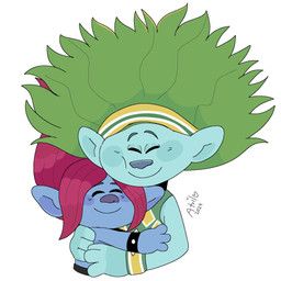 clay_(trolls), floyd_(trolls), dreamworks, trolls_(dreamworks), wolflly10