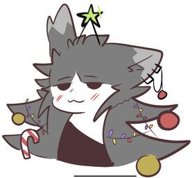yuta_(yuta1cc), christmas, yuta1cc, anthro, christmas_decorations