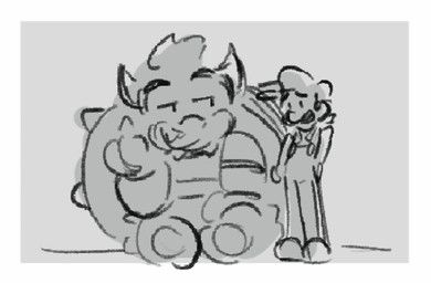 bowser, luigi, hazbin_hotel, hellaverse, mario_bros