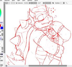 bowser, fan_character, prince_phoenix_lamorte, mario_bros, nintendo