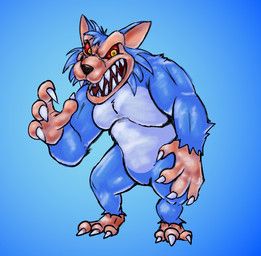 ralph_(rampage), mythology, rampage_(game), scudmum, 3_toes