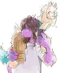 ralsei, susie_(deltarune), deltarune, undertale_(series), sugashook